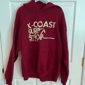 K-Coast Ocean City MD red sweatshirt!